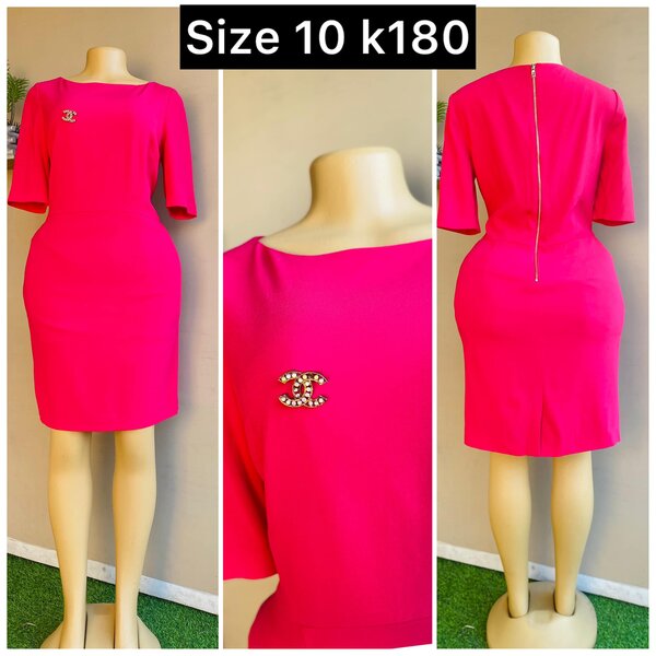 pink dress