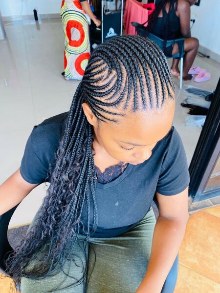 Braiding hair