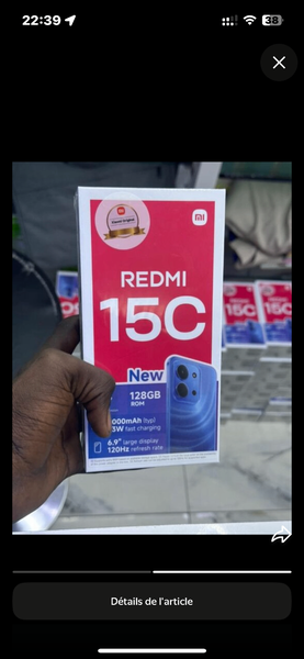 Smartphone Redmi 15C 128GB