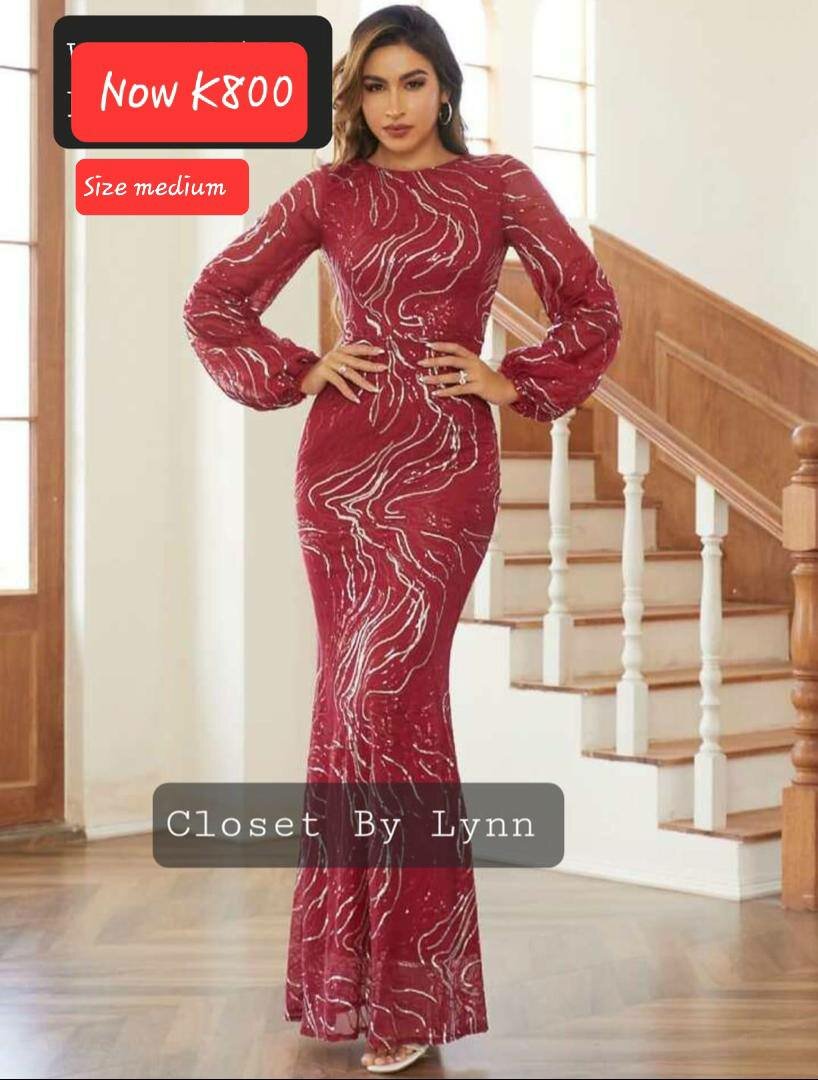 red dress