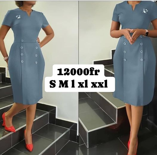 robe bleue