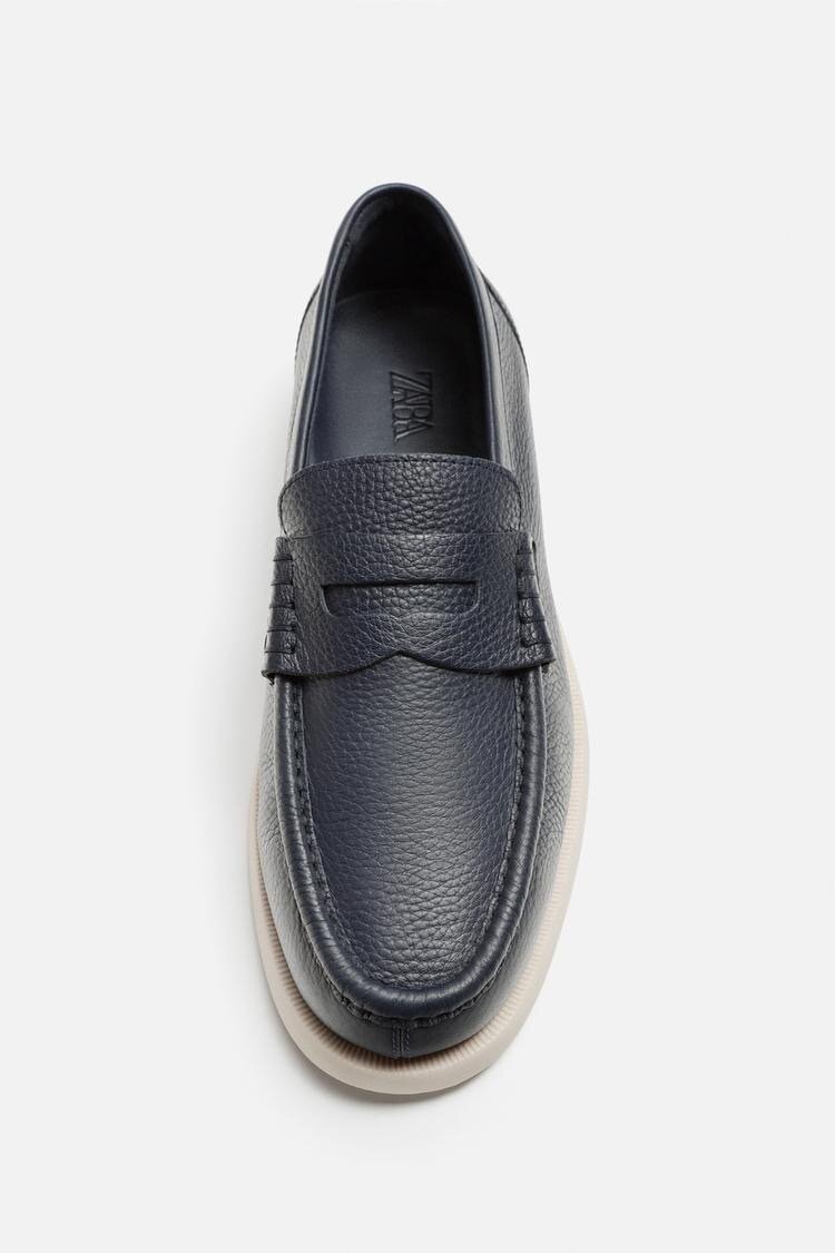 Mocassins en cuir pour hommes