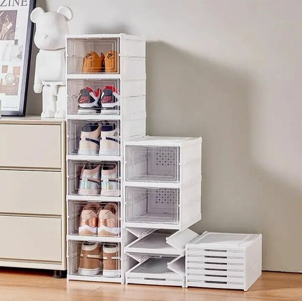 Étagère à chaussure pliable 6 chaussures