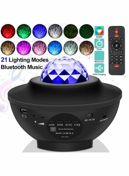 Laser Projector lamp with Bluetooth speaker