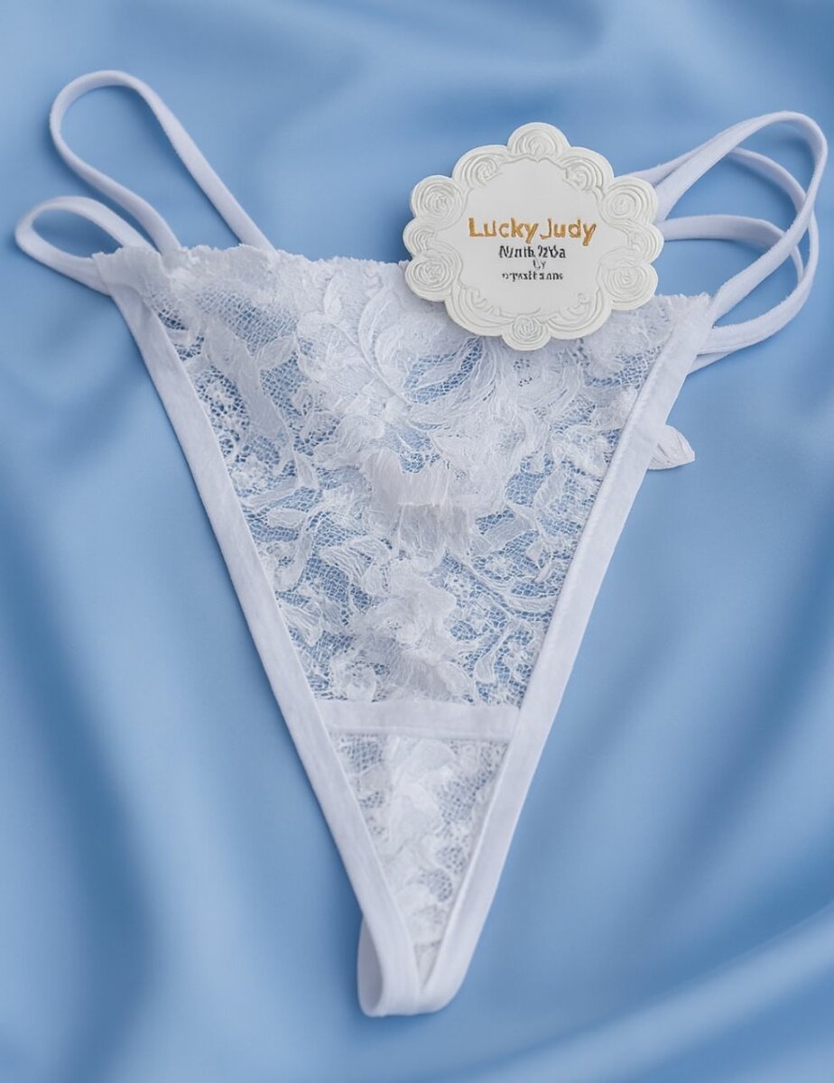 Culotte dentelle blanche femme