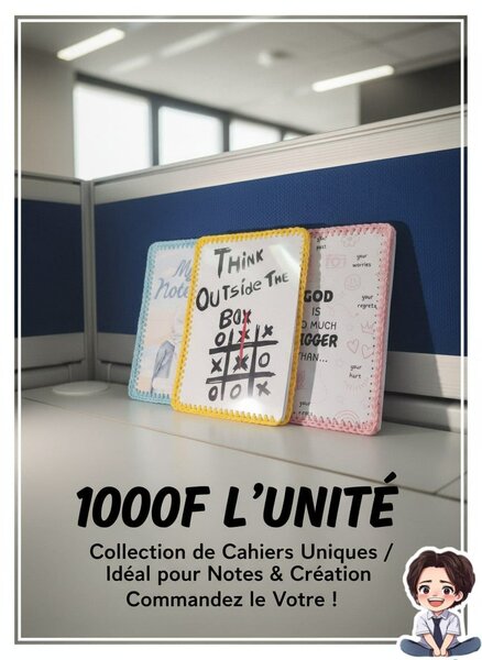 Carnet à reluire au crochet