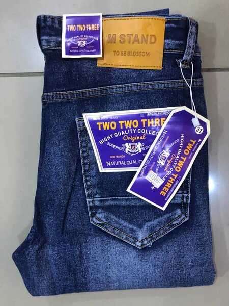 Men's blue jeans