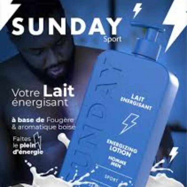Lait sunday 385ml énergisant