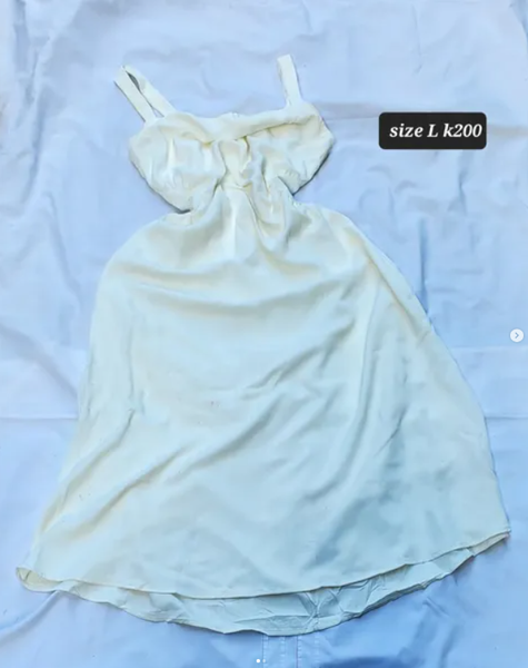 white dress