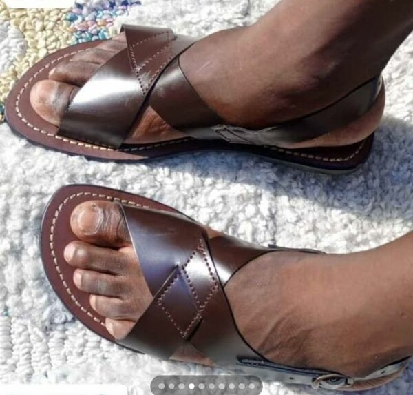 Sandales 100% cuir