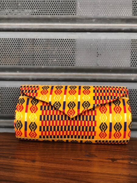 Sac pochette coloré ethnique