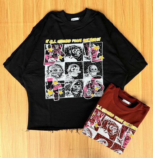 Heavy crops tops