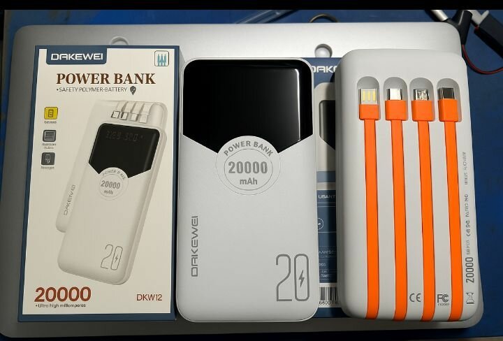 Power Bank 20000mAh Portable