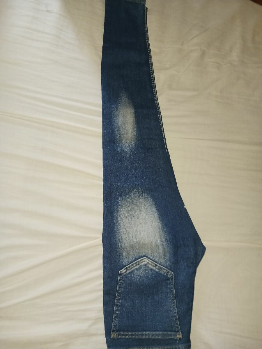 Jeans Patchwork Pour Hommes