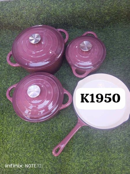 Cast iron pots