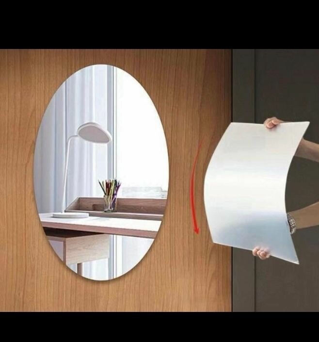 Mirror sticker
