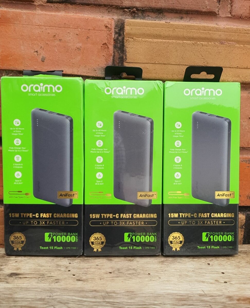 Oraimo powerbank 10,000mah