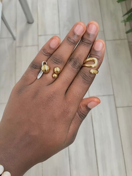 Bague en acier inoxydable