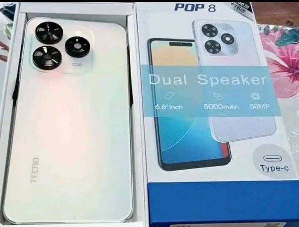 Smartphone Tecno POP 8 6.6"