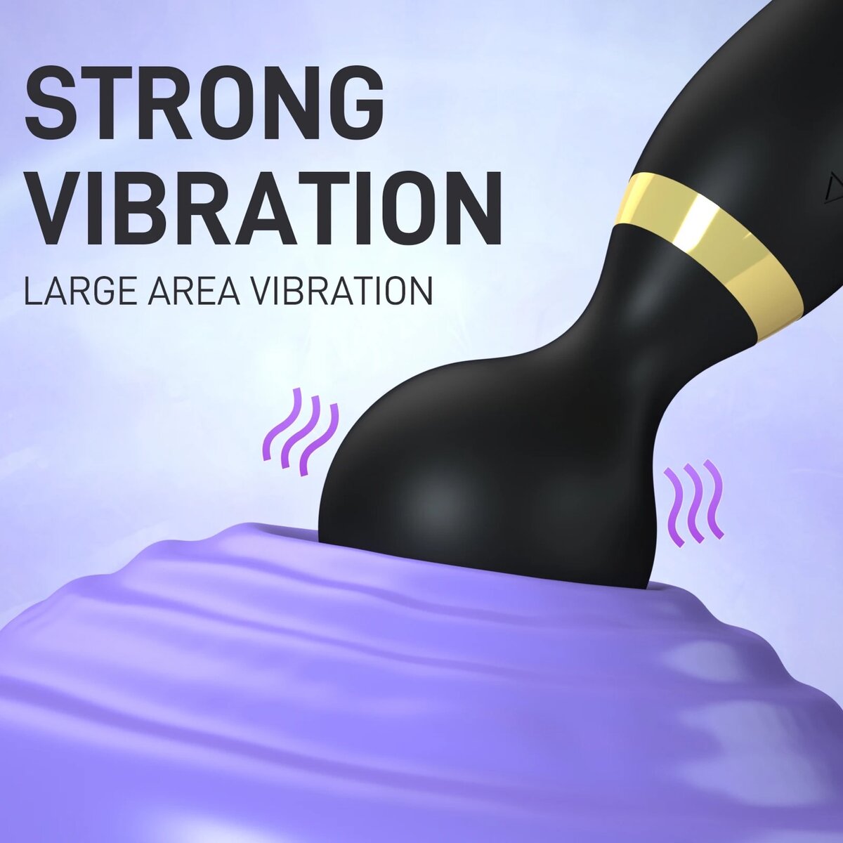 Appareil double-vibro massage(tête et queue)