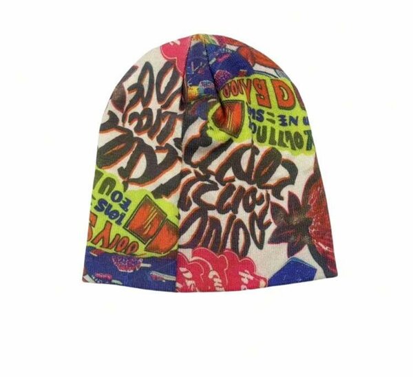 Bonnet Graffiti Coloré