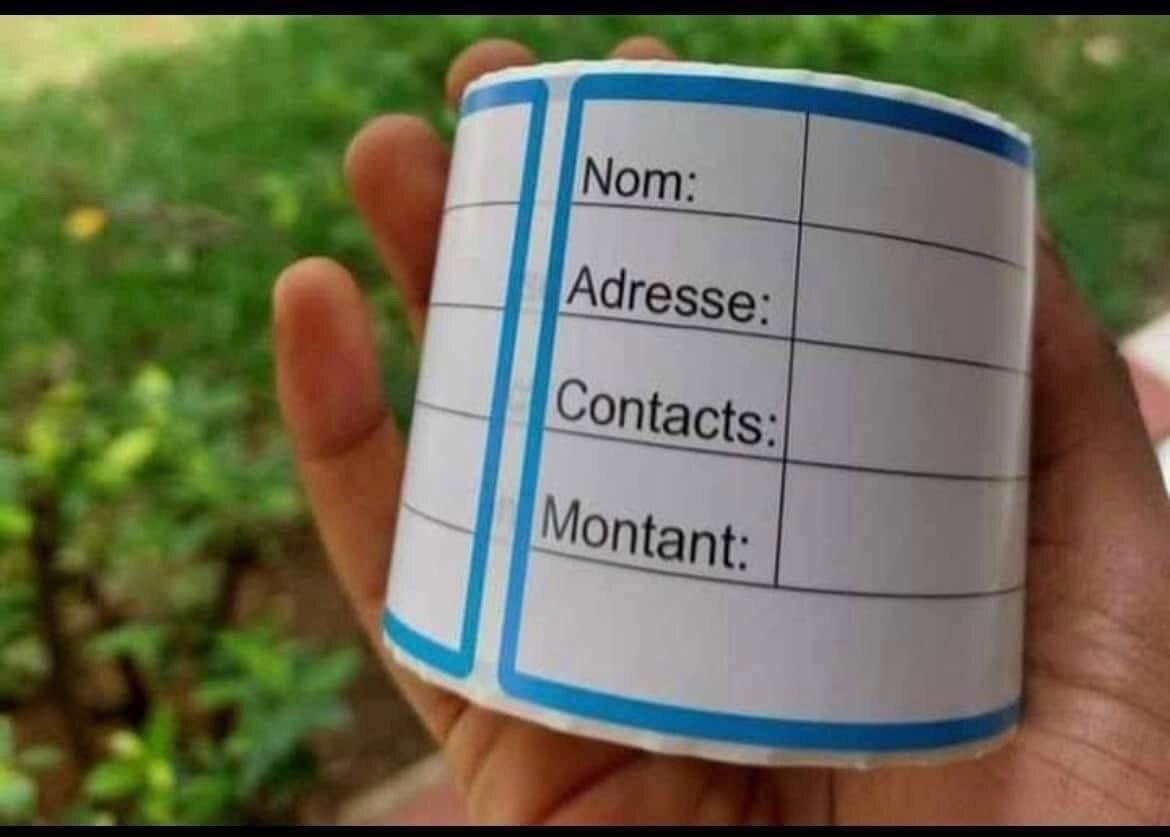Étiquettes adhésives personnalisées