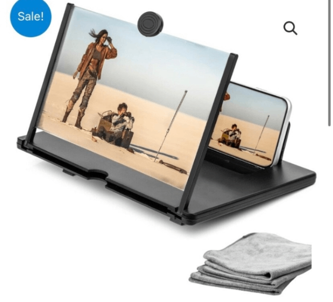 3d phone magnfier