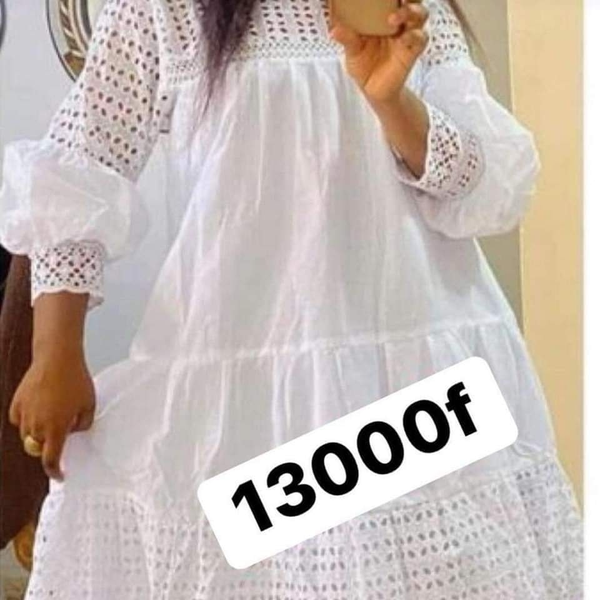Robe blanc