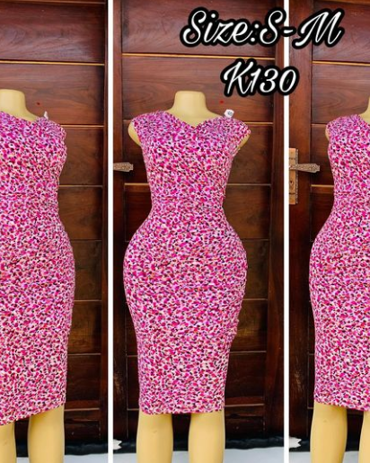 Robe rose