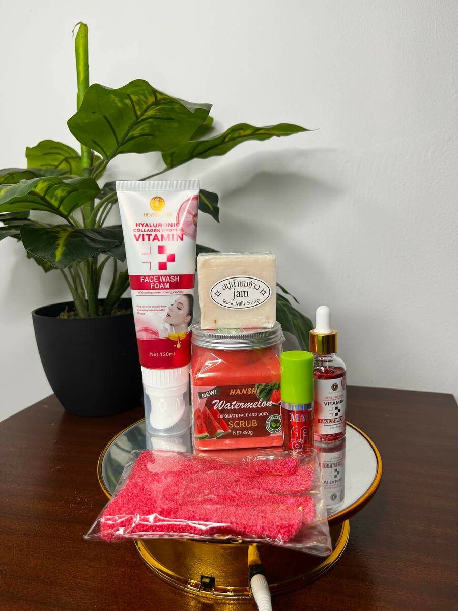 Ensemble de soins visage complet
