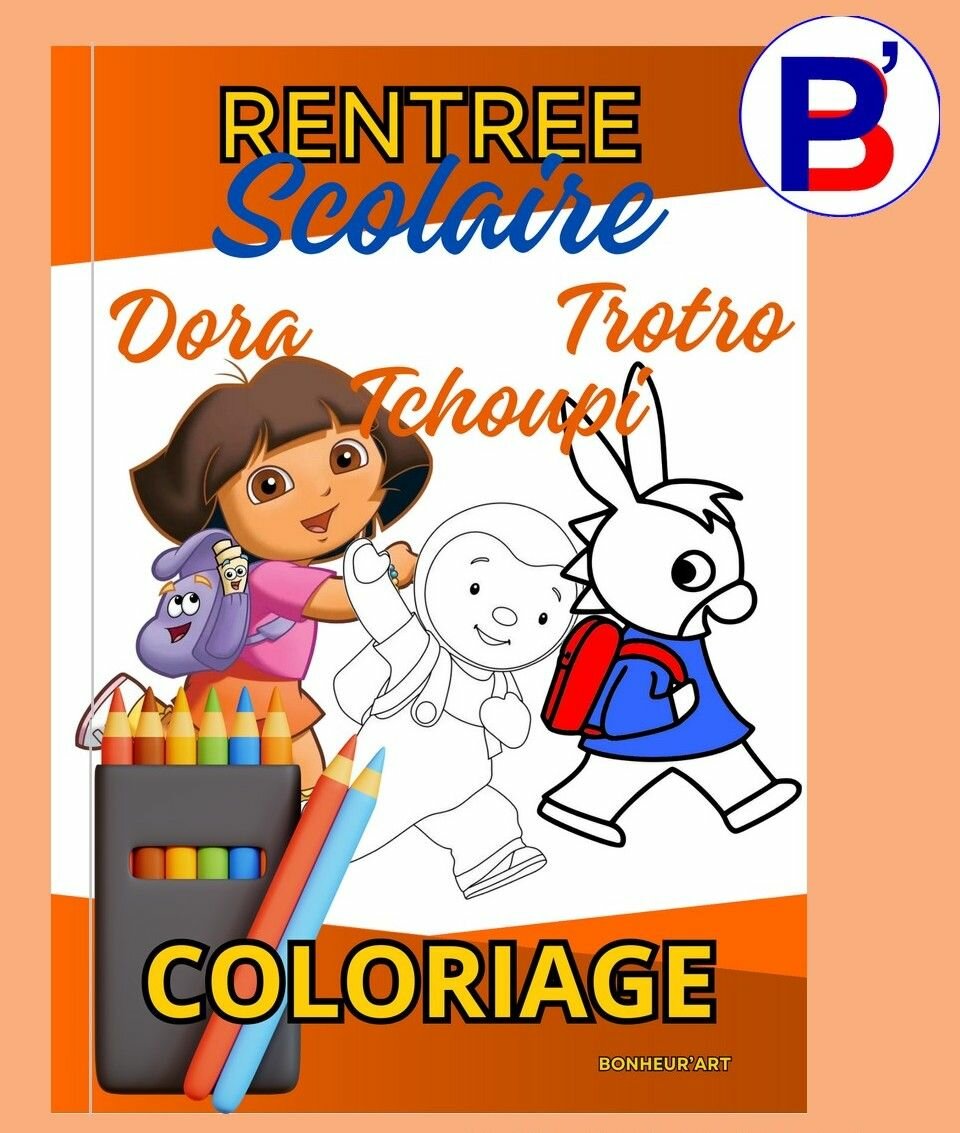 Livret de Coloriage Rentrée scolaire