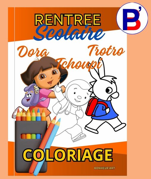 Livret de Coloriage Rentrée scolaire
