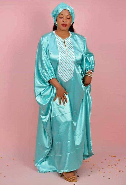 Boubou avec foulard