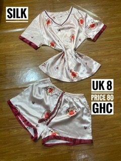 Silk nightwear