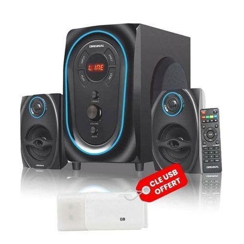 Woofer - Home cinéma ultra performant - Bluetooth + Clé USB