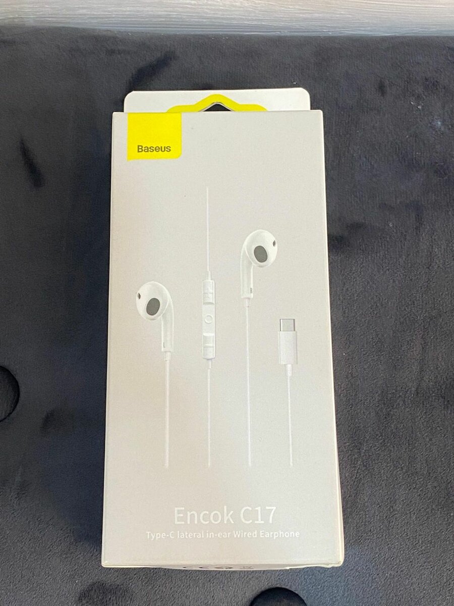 Baseus Encok Type-C lateral in-ear Wired Earphone C17