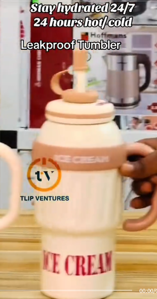 Thermos, keeps warm/cold for up to 24 hours
