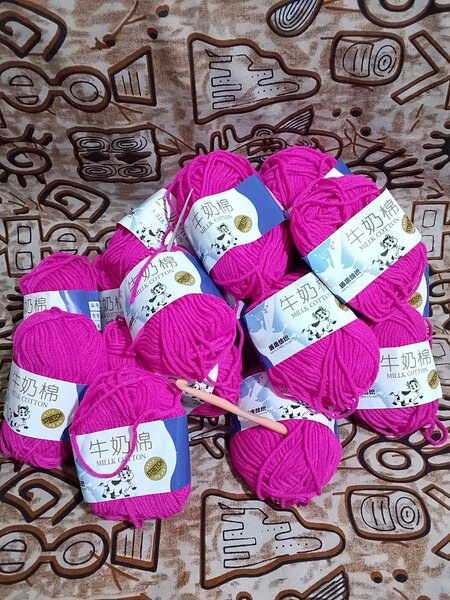 10 Laines Rose Ultra Douce