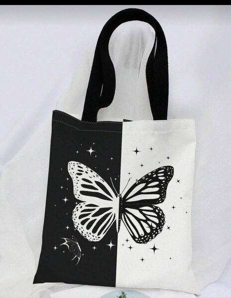 Sac cabas papillon élégant