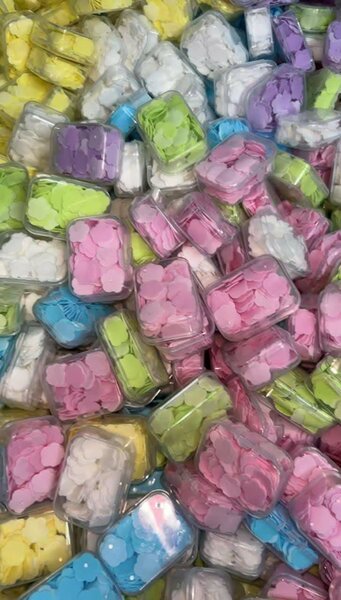 Feuille de savon pour le lavage des mains