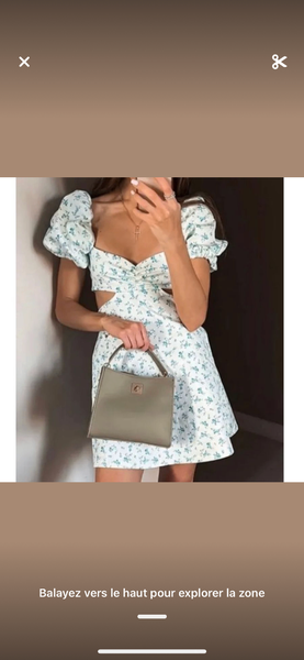 Robe fleurie ZARA