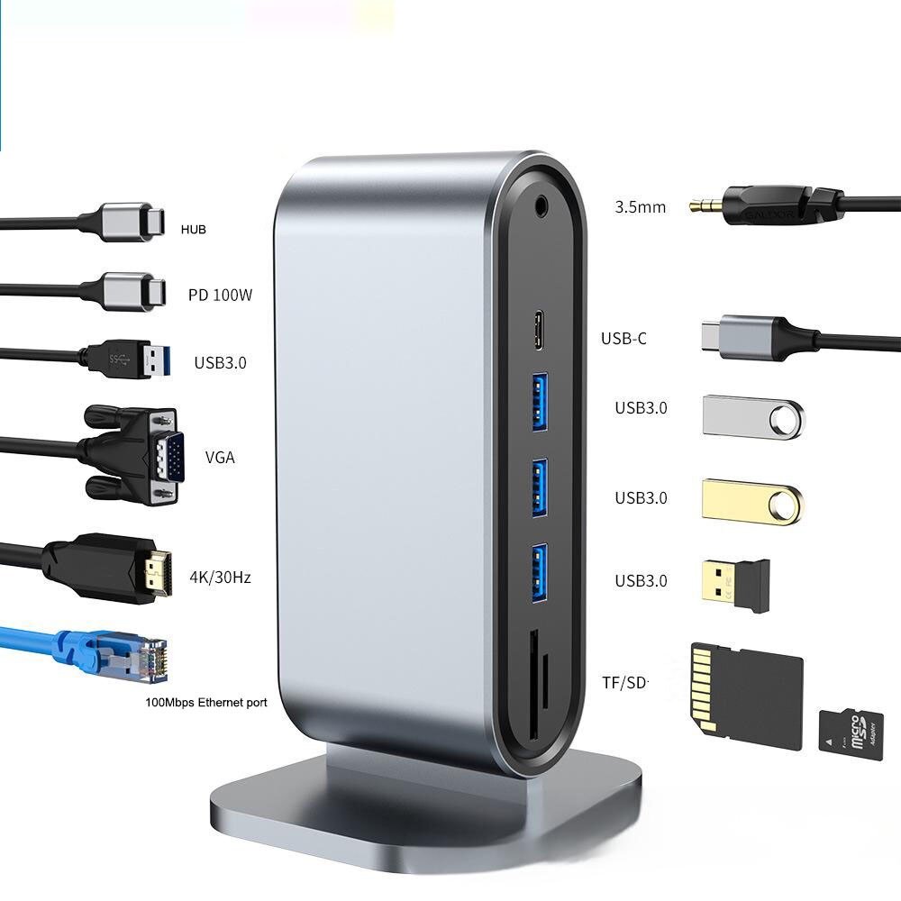 Multiport 12en1 USB C adapter