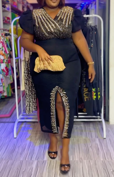 Dress black