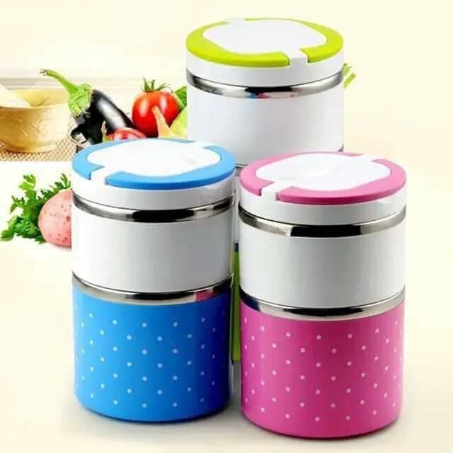 Double layer food warmer
