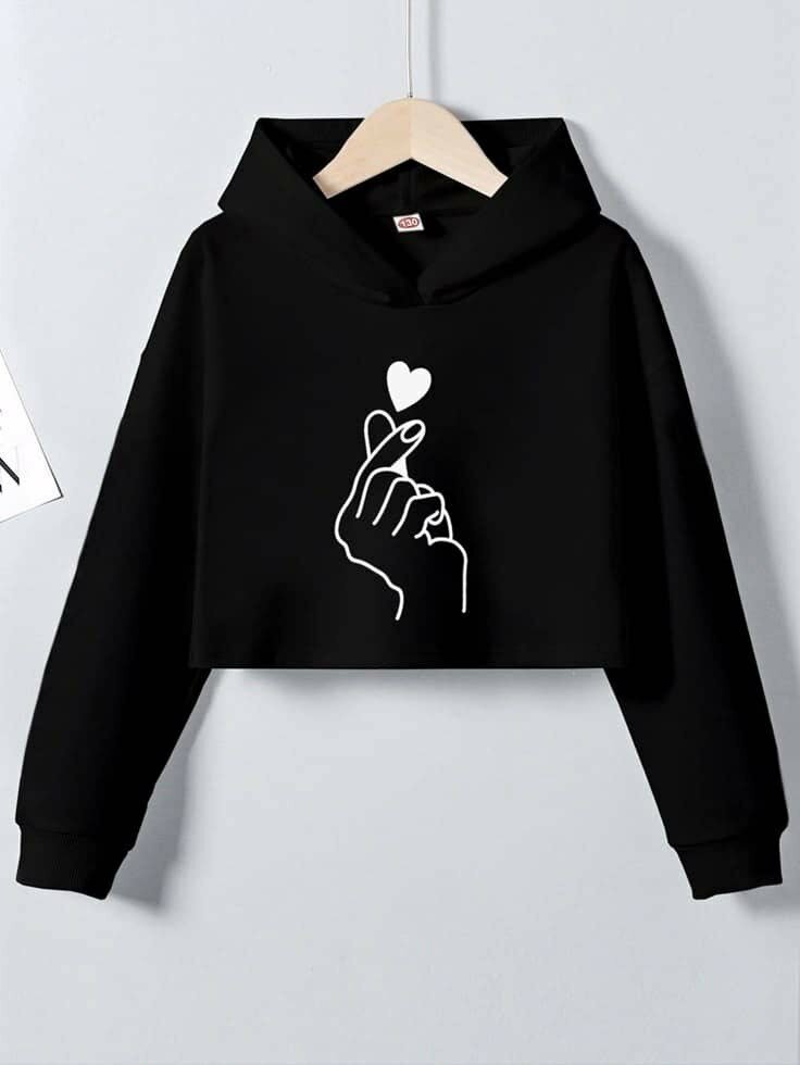 Crop top Hoodie