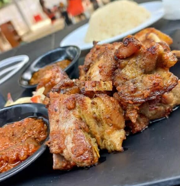 PORC AFRICAIN FRIT