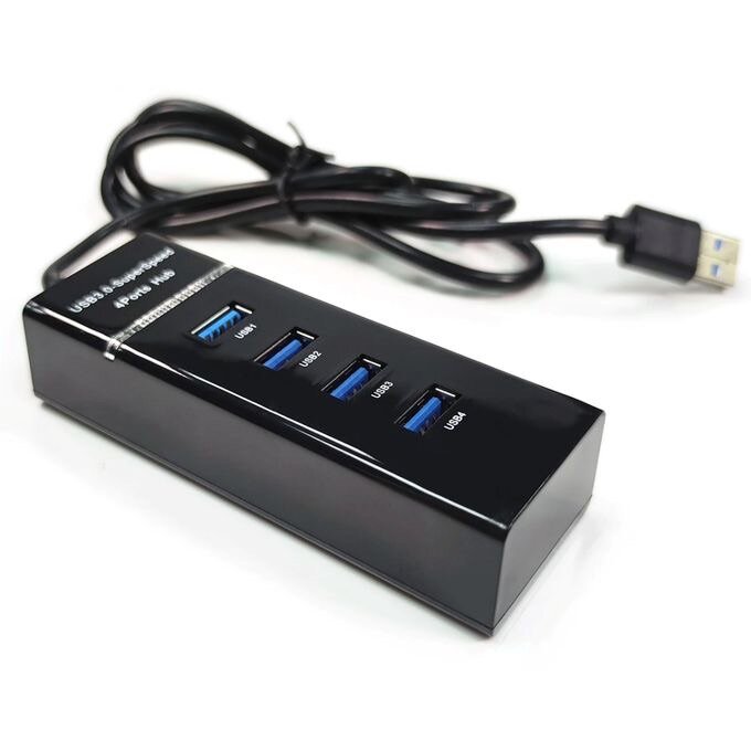 Multiport HUB USB 3.0 avec 4 ports ( 1.2 mètre )