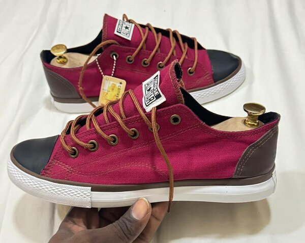Chaussures basses en toile unisexe