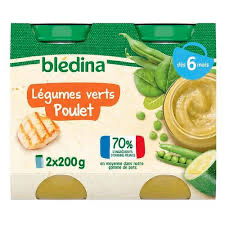Blédina Purée Légumes Verts Poulet