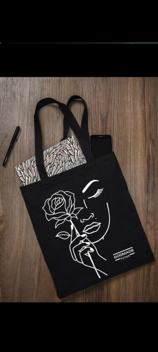 Denim Tote bags